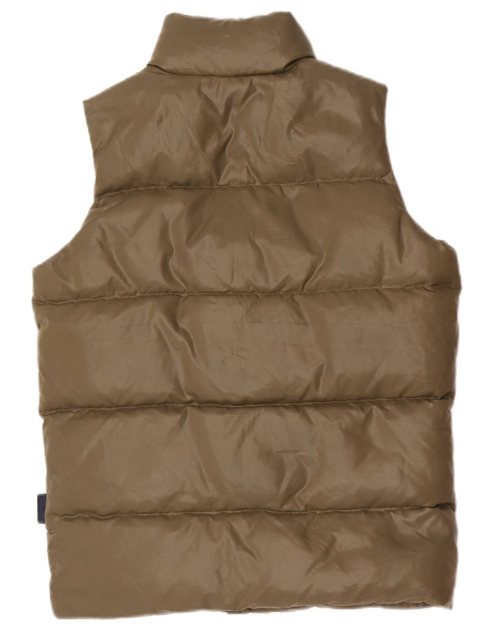 Champion Wattierte Weste für Mädchen, 11–12 Jahre, groß, Khaki, Polyester