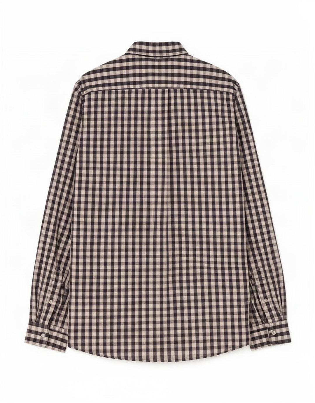 Jack Wills Herren-Hemd mit klassischer Passform, groß, marineblau, Gingham-Baumwolle