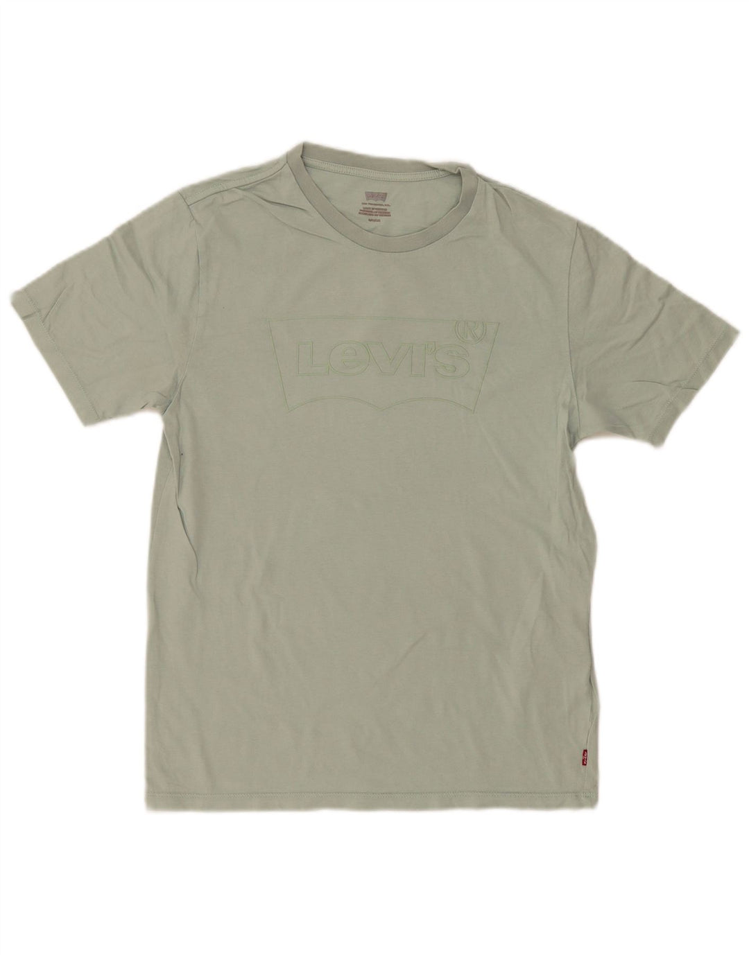 Levi's Damen Grafik-T-Shirt-Oberteil UK 10 Small Khaki
