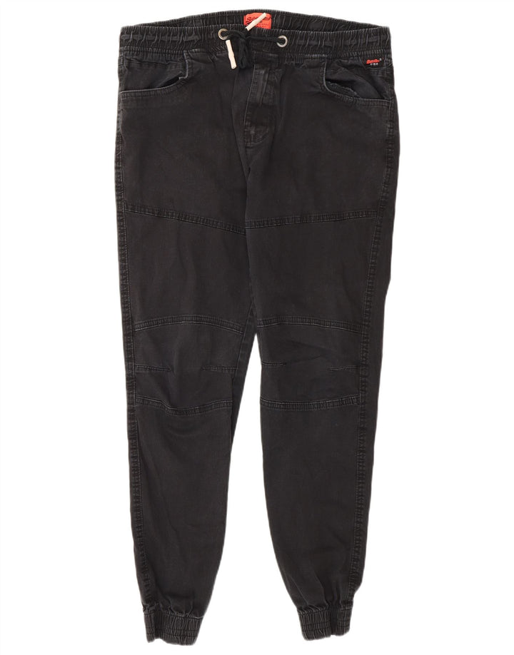 Superdry Herren-Jogginghose, W36, L30, graue Baumwolle