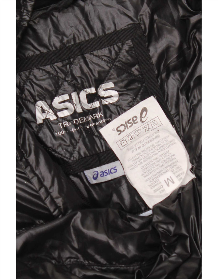 Asics Damen gepolsterter Mantel UK 14 Mittelschwarzes Nylon