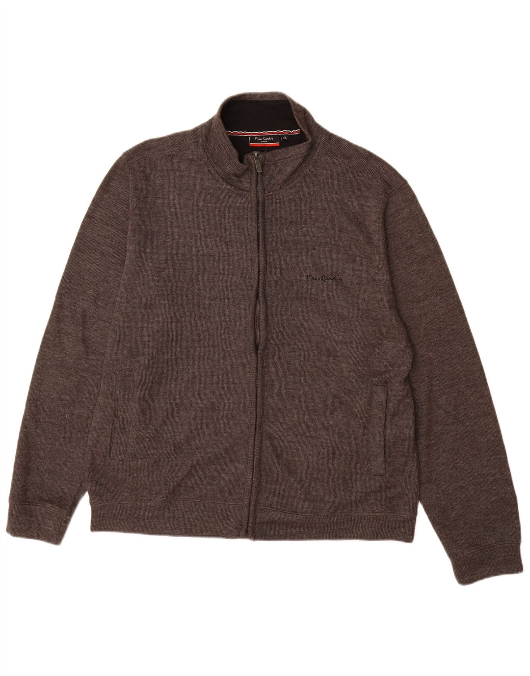 Pierre Cardin Herren Strickjacke XL Grau Baumwolle