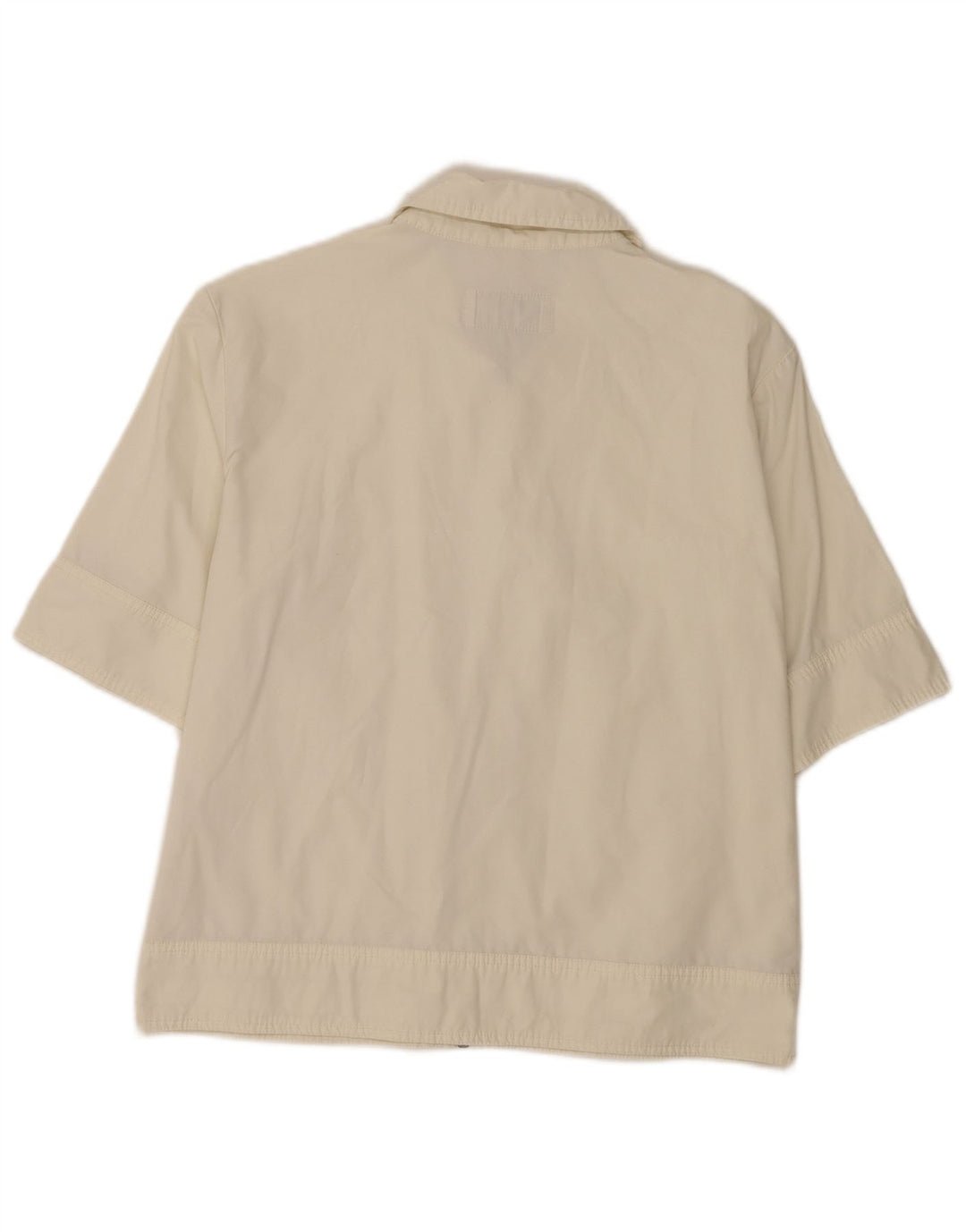 Belfe & Womens Kurzarmhemd UK 10 Small Weiß