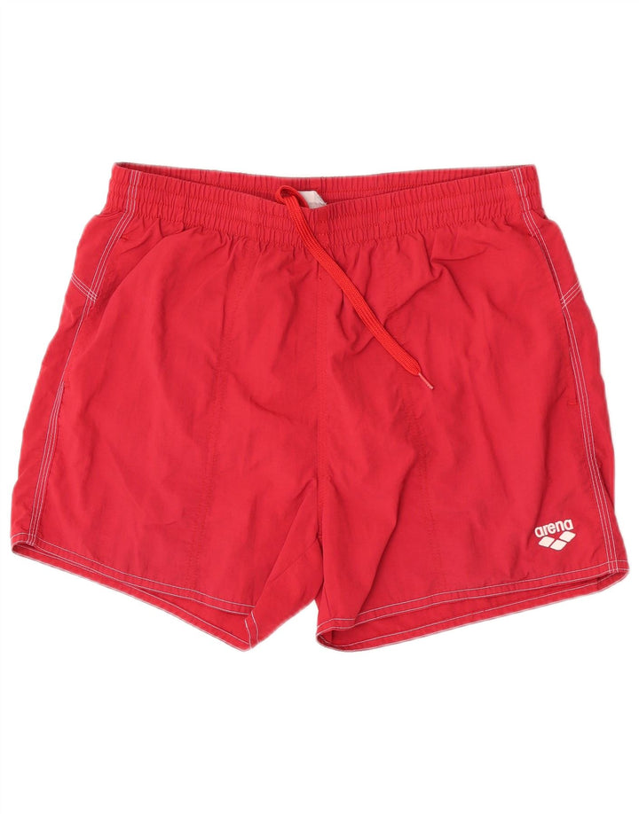 Arena Herren-Badeshorts, Größe L, Rot