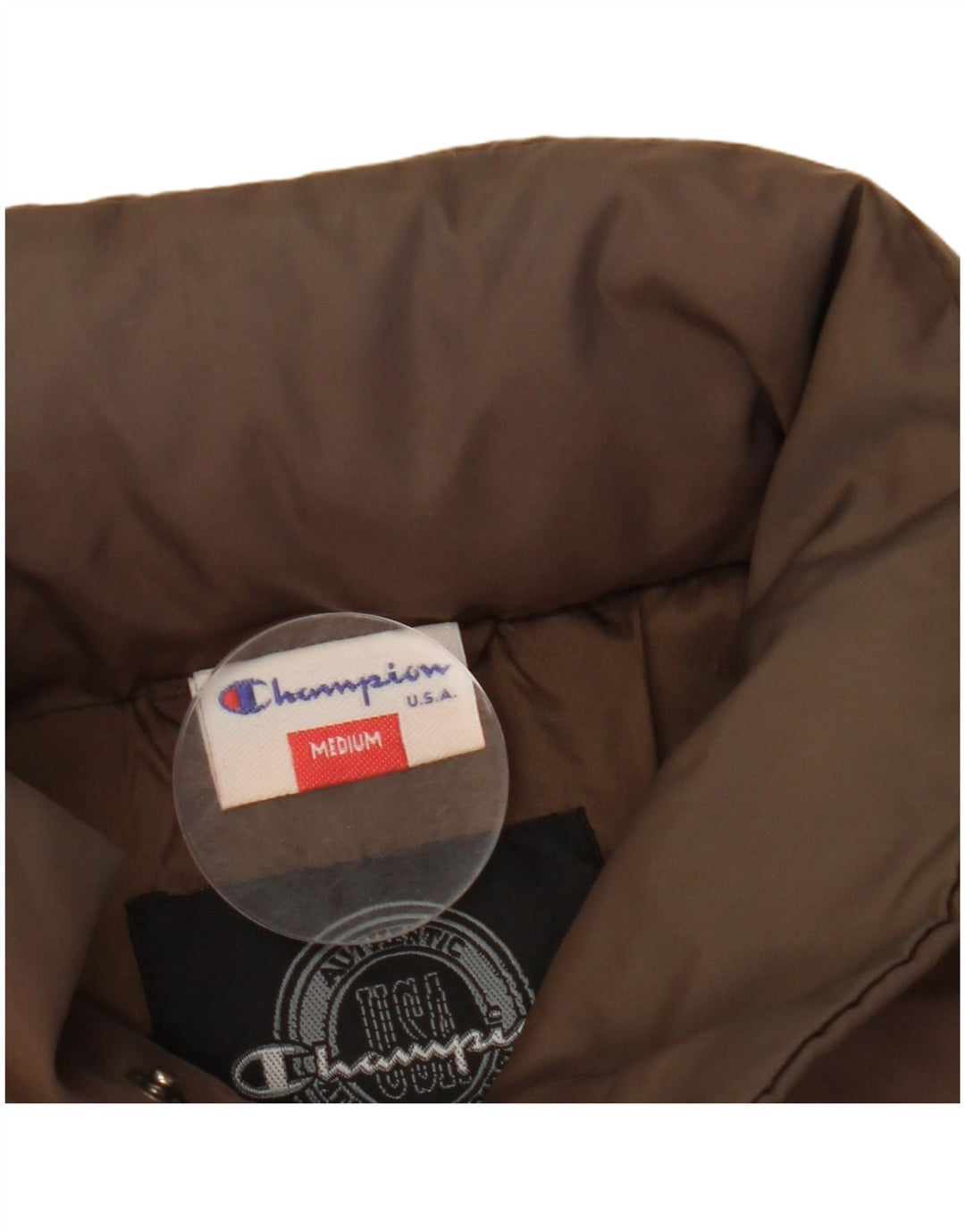 CHAMPION Wattierte Herrenjacke UK 38 Mittelbraun