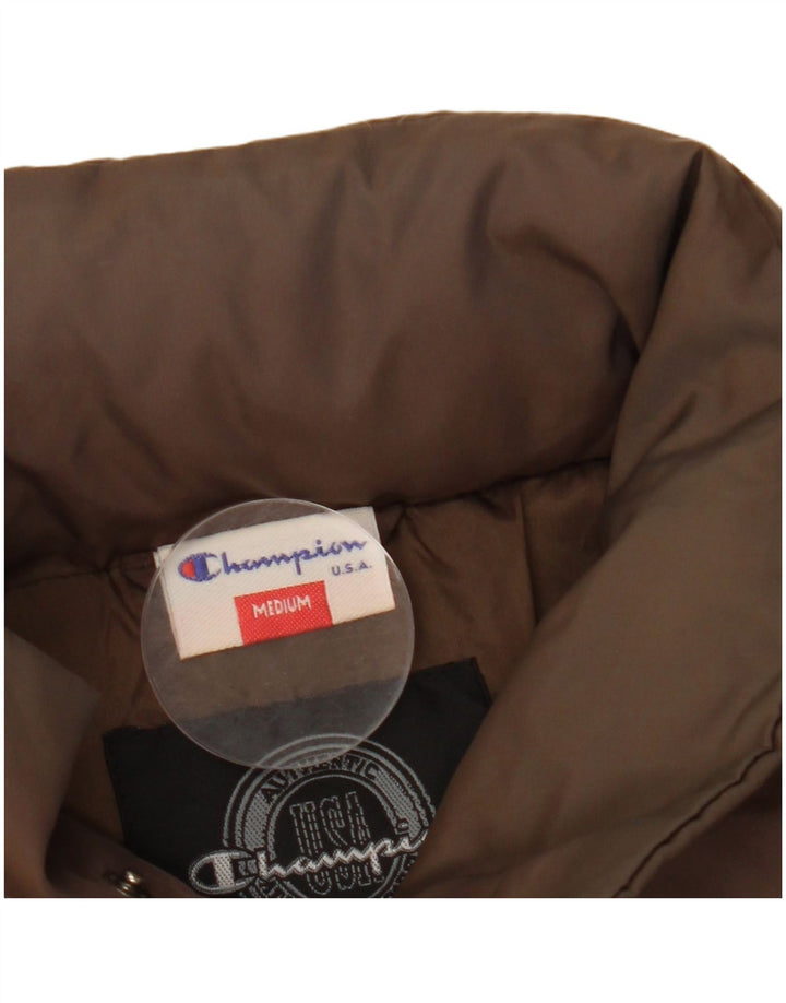 CHAMPION Wattierte Herrenjacke UK 38 Mittelbraun