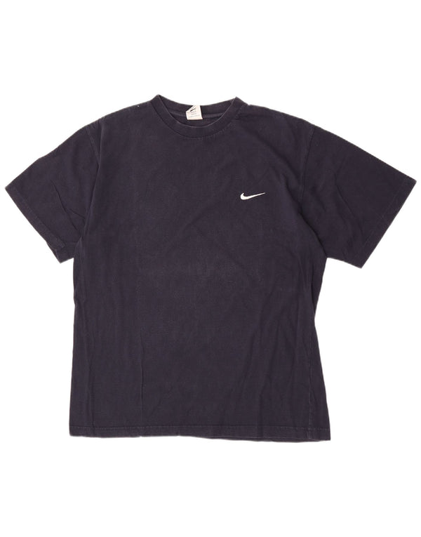 Nike Mens T-Shirt Top XL Navy Blue Cotton