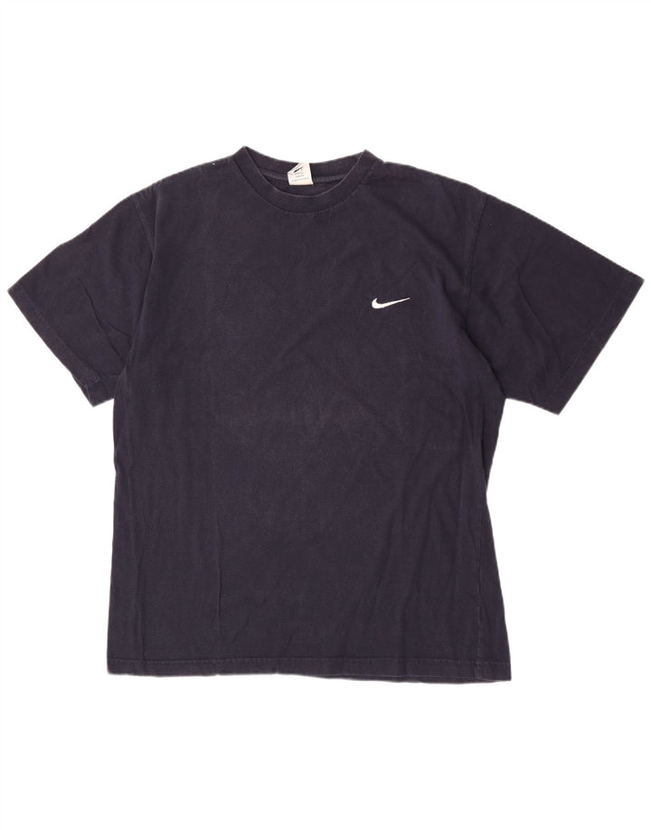 Nike Herren T-Shirt Top XL Marineblau Baumwolle