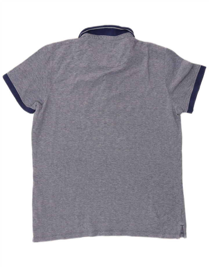 Wrangler Herren-Poloshirt, groß, marineblau, Baumwolle