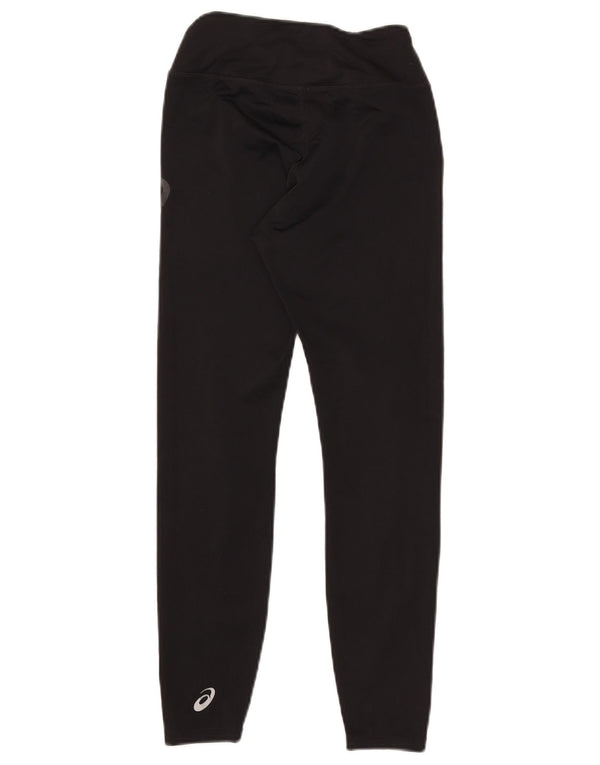 Asics Damen Graphic Leggings UK 6 XS Schwarz