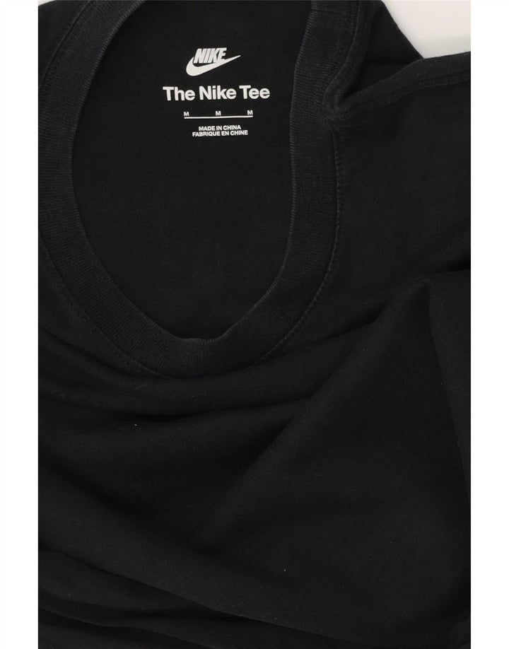Nike Herren-T-Shirt mit Grafik, mittelgroß, Schwarz