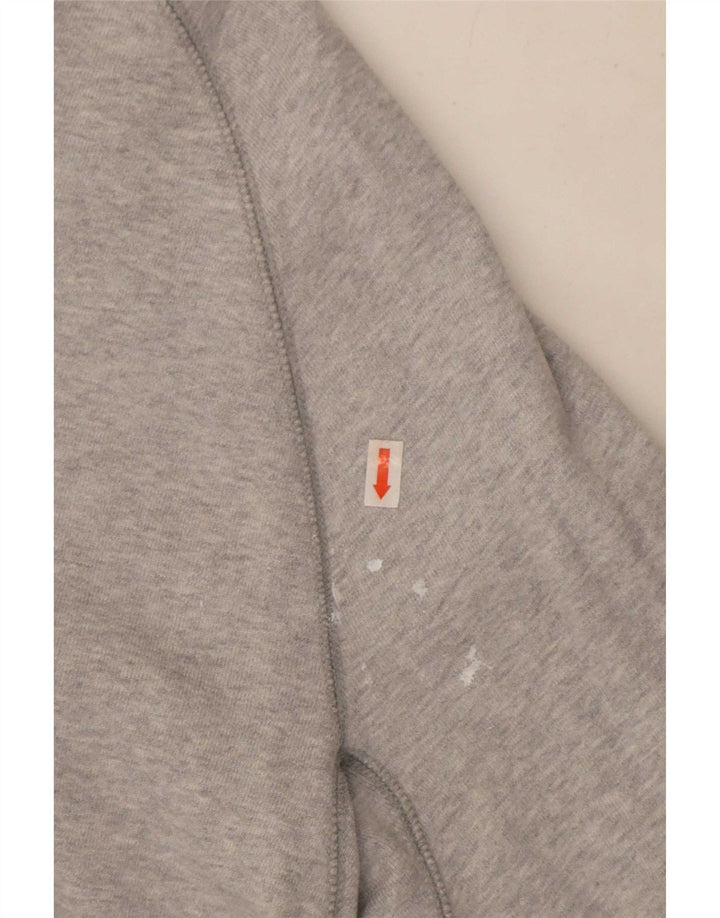 Levi's Herren-Sweatshirt-Pullover, groß, grau gefleckte Baumwolle