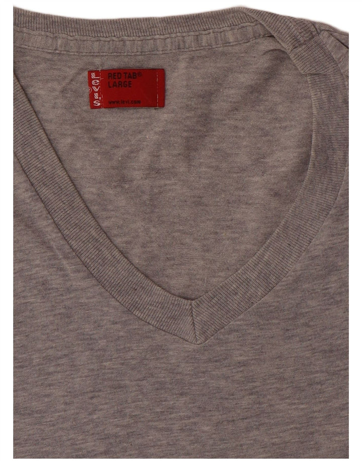LEVI'S Herren T-Shirt Top Large Grau