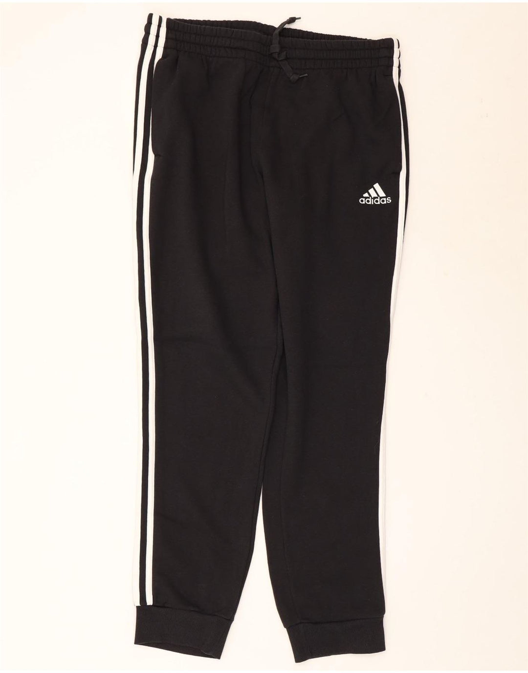 Adidas Herren-Trainingshose, Jogginghose, Größe L, Schwarz, Baumwolle