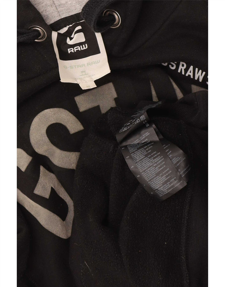 G-Star Herren Graphic Hoodie Pullover Mittelschwarzes Polyester