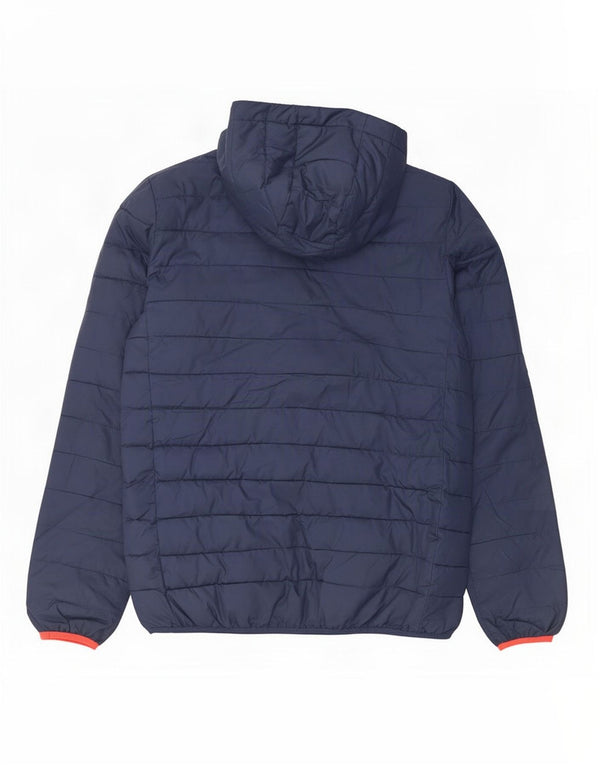 Quiksilver Wattierte Jungenjacke mit Kapuze, 15–16 Jahre, XL, Marineblau, Polyester