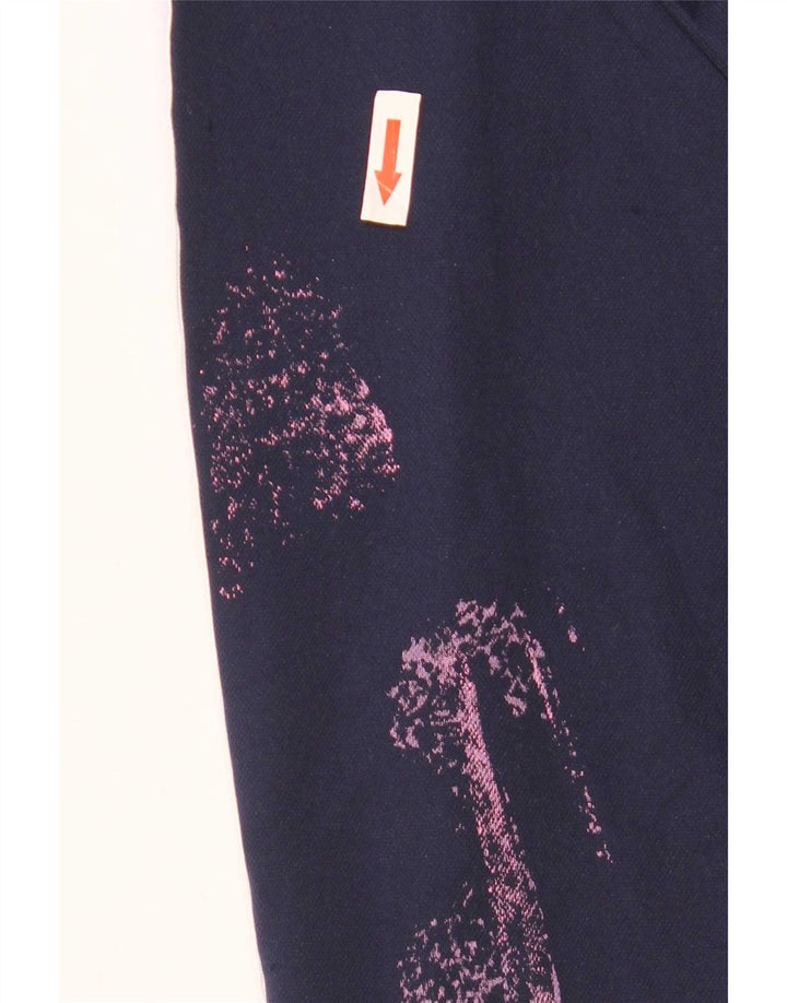 Puma Herren-T-Shirt mit Grafik, Größe S, Marineblau, Farbblock-Polyester
