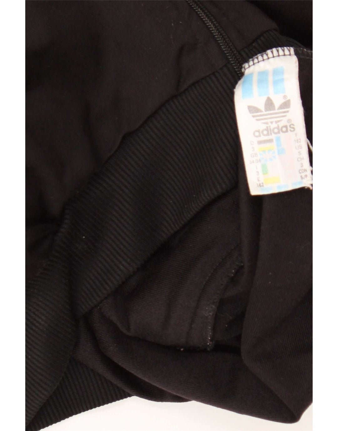 Adidas Herren Trainingsanzug Top Jacke UK 34/36 Small Schwarz Polyester