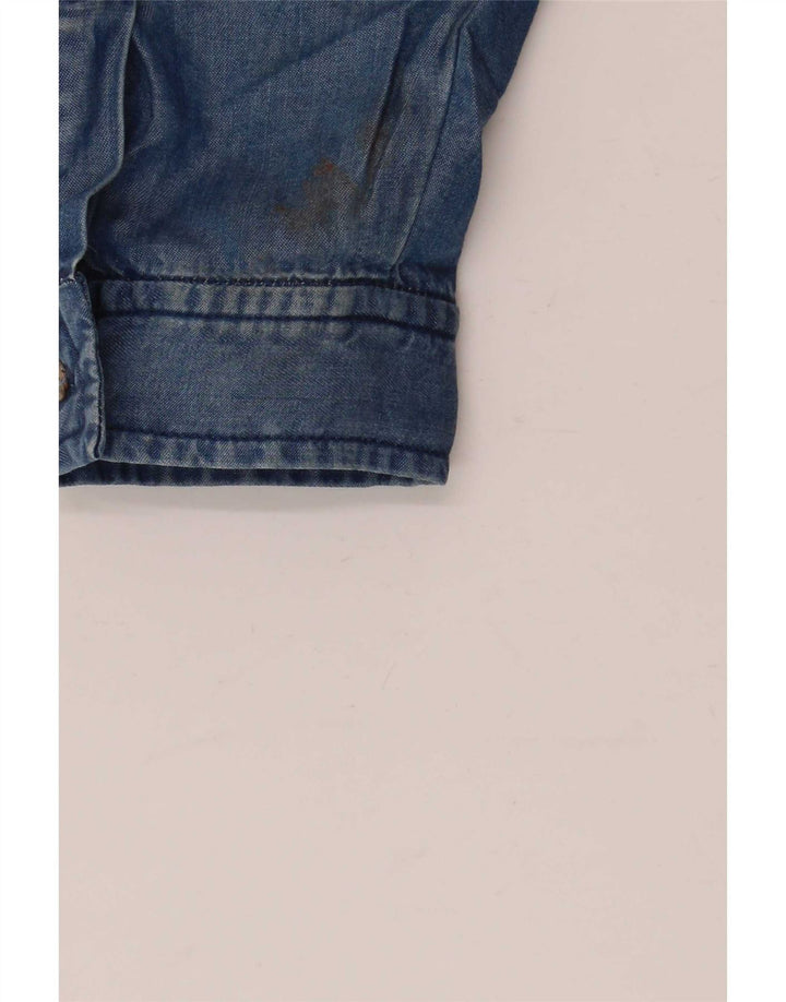 Zara Damen Hemd UK 16 Large Blau