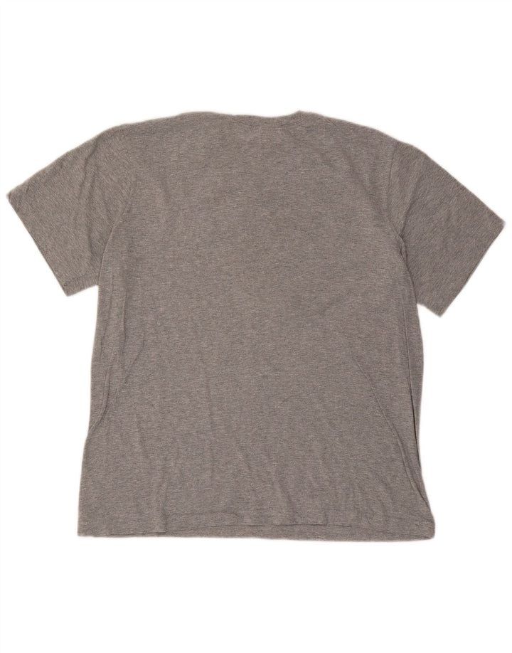 Nike Herren T-Shirt Top Mittelgrau meliert