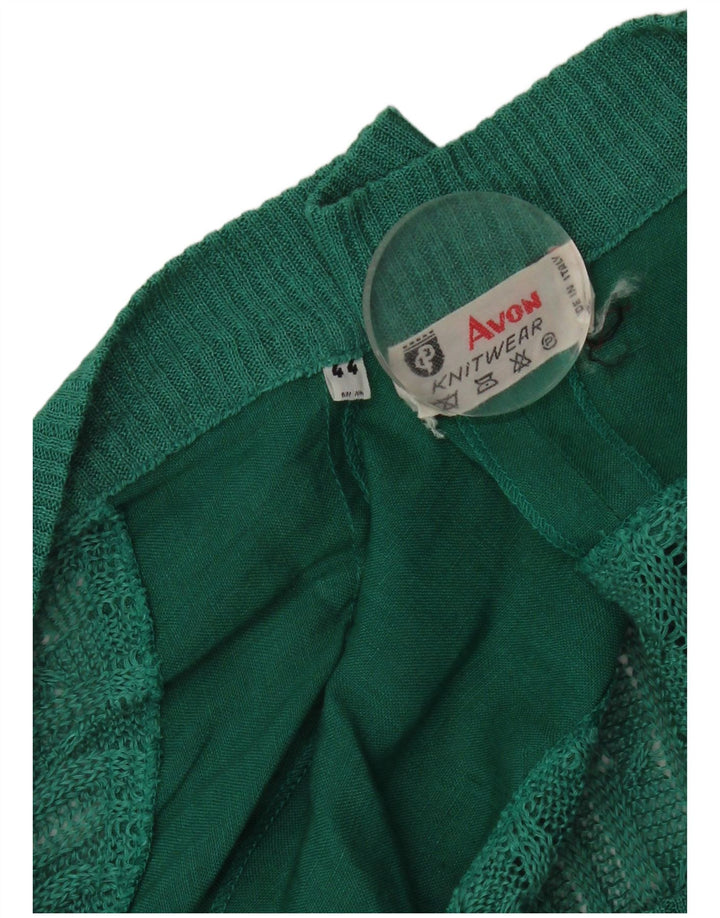 Vintage Herren Cardigan Pullover IT 44 XL Grün