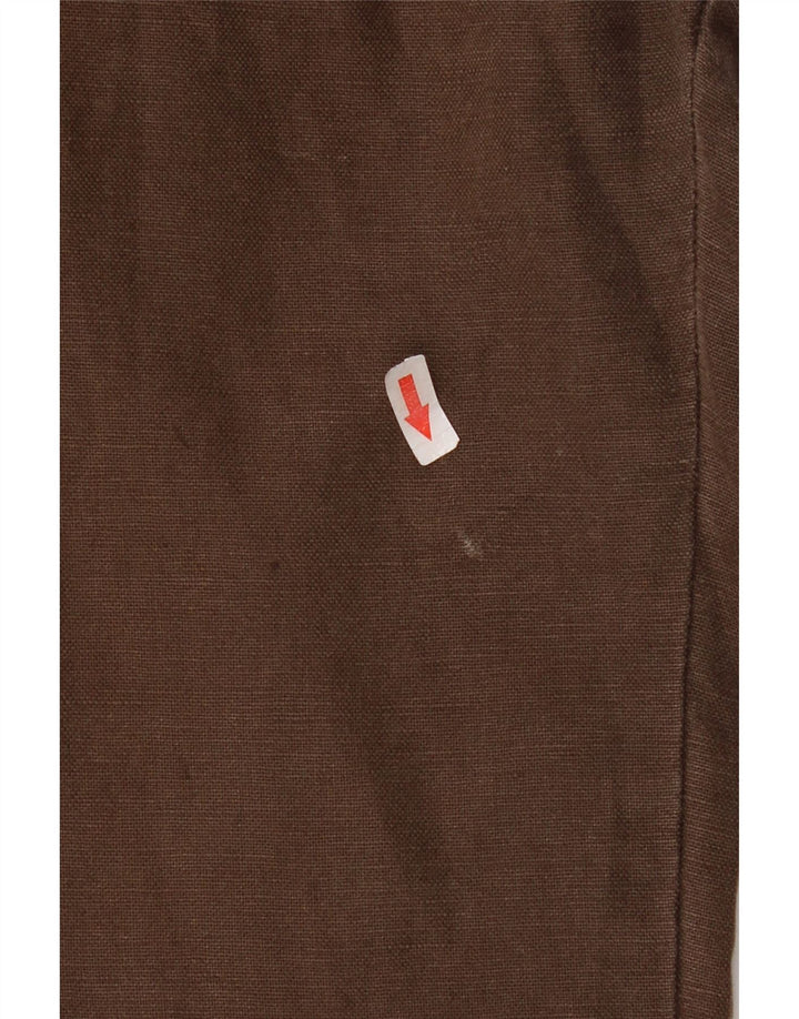 Gap Herren Regular Loose Fit Bermudashorts Medium W32 Braunes Leinen