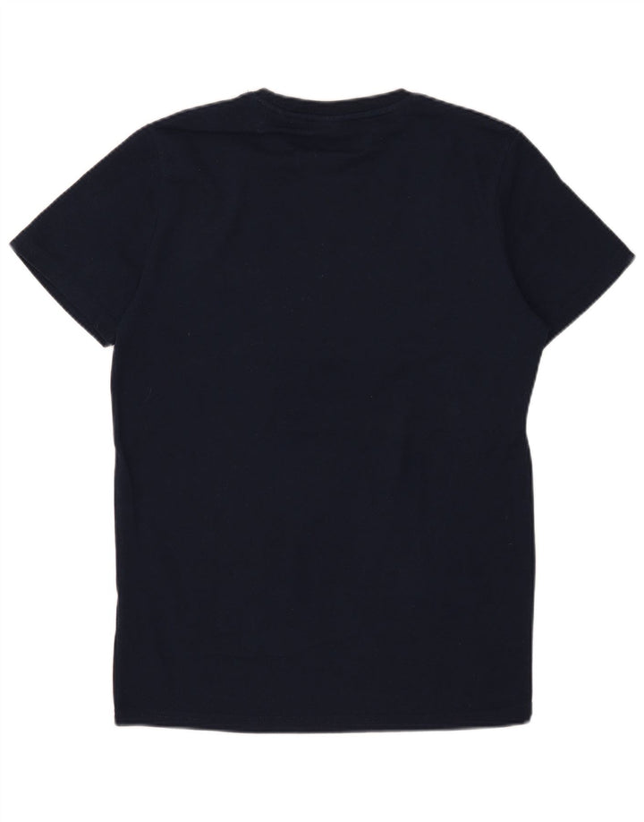 Superdry Herren-T-Shirt mit Grafik, Größe L, Marineblau, Baumwolle