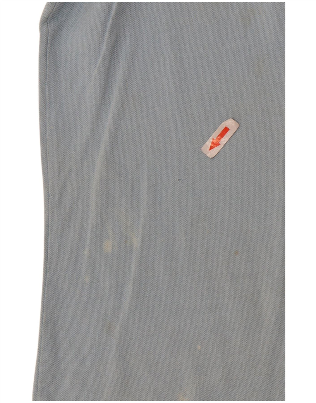 Kappa Damen Poloshirt UK 12 Mittelblaue Baumwolle