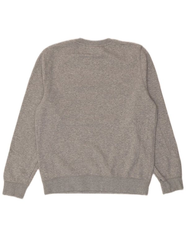 Champion Herren-Sweatshirt mit Grafik, groß, grau geflecktes Kamelhaar