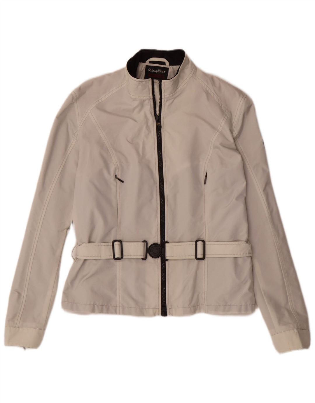Refrigiwear Damen Regenjacke IT 46 Large Weiß Nylon