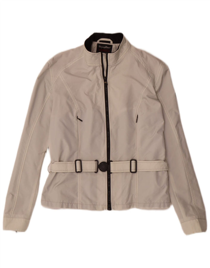 Refrigiwear Damen Regenjacke IT 46 Large Weiß Nylon