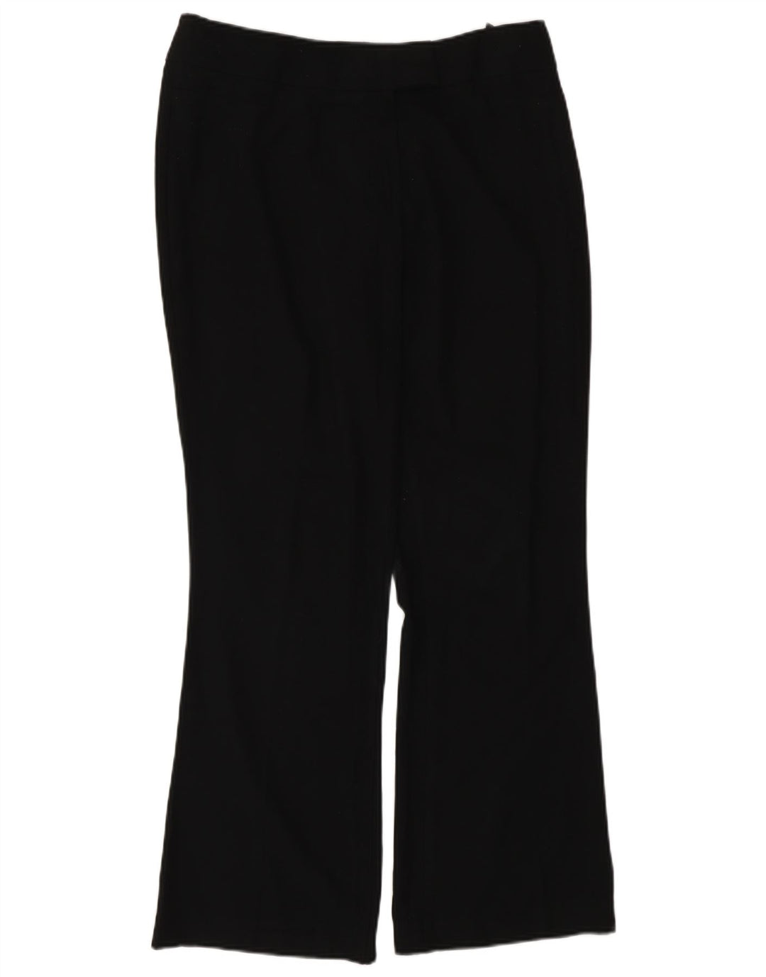 Marks & Spencer Damen Bootcut Freizeithose UK 12 Medium W30 L29 Schwarz