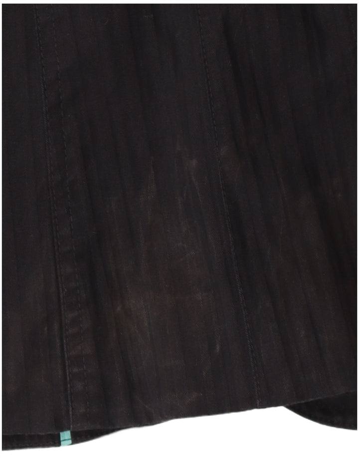 Marks & Spencer Herren-Blazer mit 2 Knöpfen, UK 22 3XL, schwarze Baumwolle