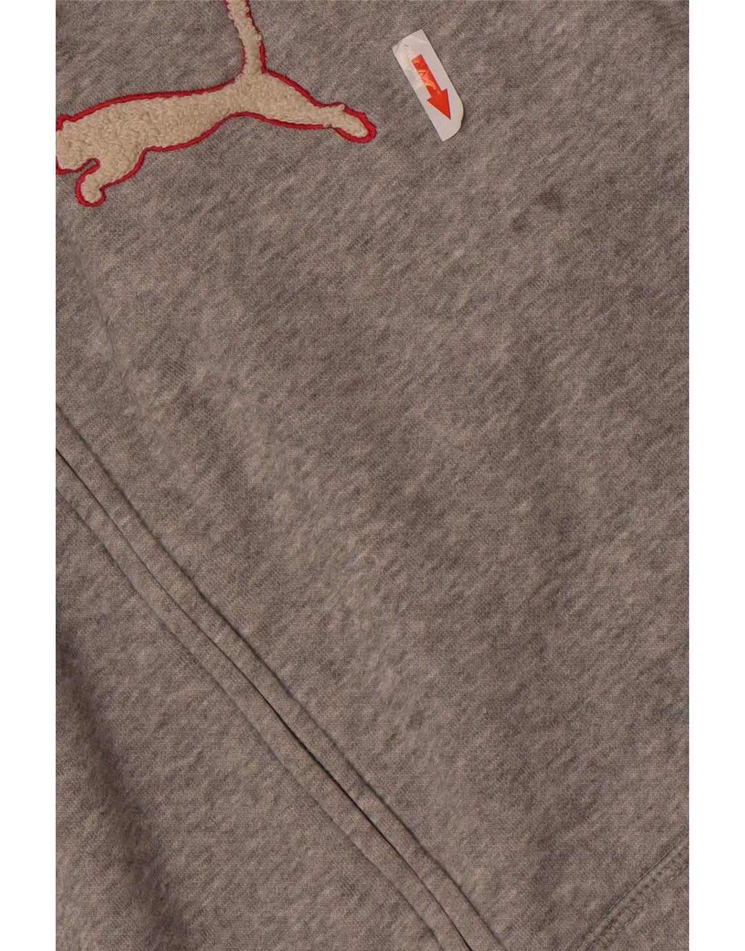 Puma Damen Zip Hoodie Pullover UK 16 Large Grau