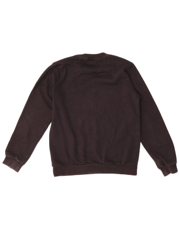 Adidas Jungen Grafik-Sweatshirt-Pullover, 11–12 Jahre, schwarze Baumwolle