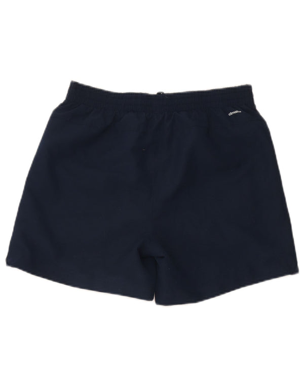 Adidas Mädchen Climalite Sport Shorts 13-14 Jahre Marineblau Polyester