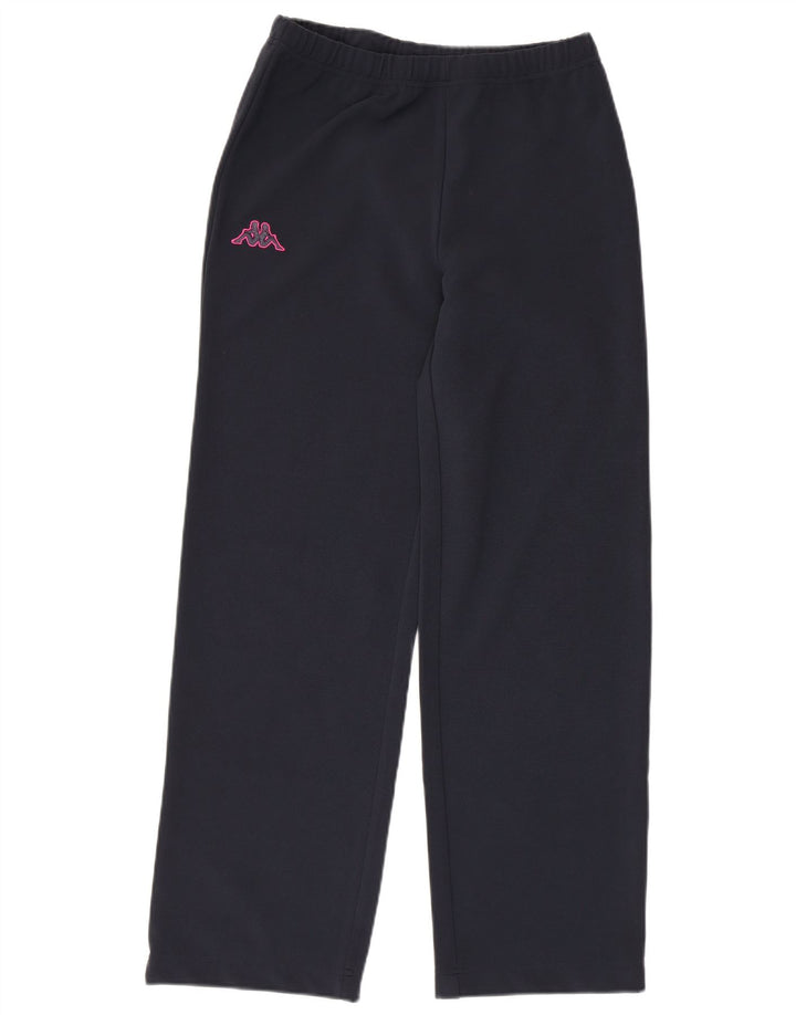 KAPPA Womens Tracksuit Trousers UK 10 Small  Navy Blue