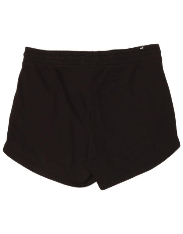 Puma Herren Sport Shorts 2XL Schwarz Baumwolle
