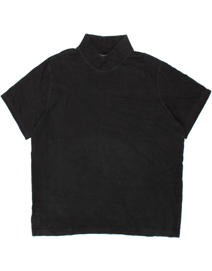 EDDIE BAUER Mens T-Shirt Top XL Black Cotton Vintage Eddie Bauer and Second-Hand Eddie Bauer from Messina Hembry 