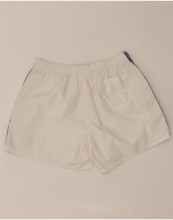 Asics Herren Graphic Sport Shorts Mittelweiß Farbblock