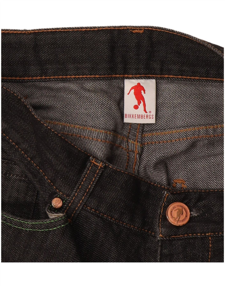 Bikkembergs Herren Straight Jeans W34 L34 Grau