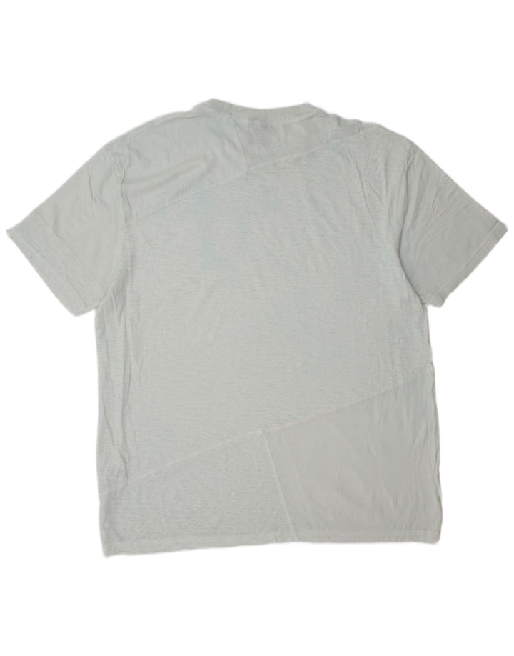 Scorpion Bay Herren T-Shirt Top 2XL Blau Baumwolle