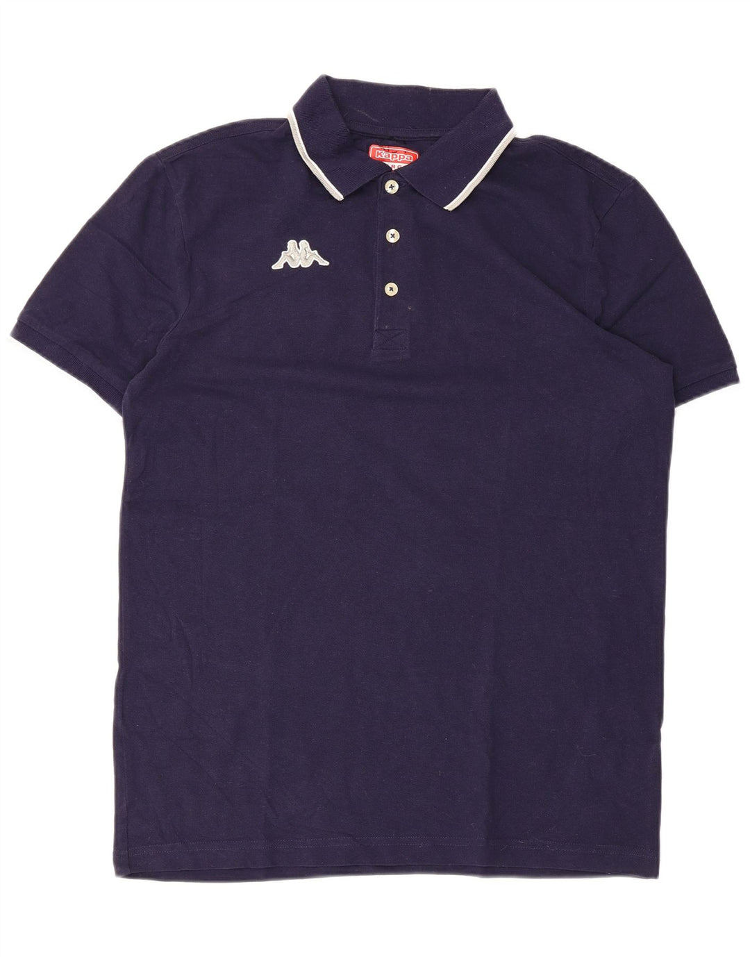 KAPPA Herren-Poloshirt, groß, marineblau, Baumwolle