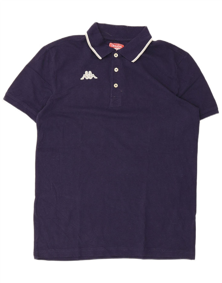 KAPPA Herren-Poloshirt, groß, marineblau, Baumwolle
