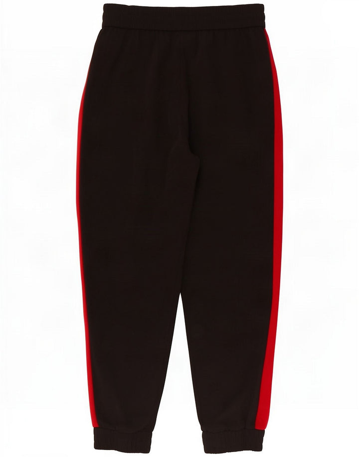 Zara Damen-Trainingshose, Jogginghose, Mittelschwarz, Farbblock