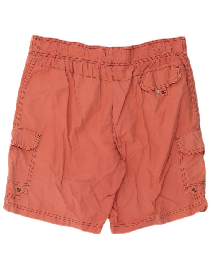 Marks & Spencer Herren-Badeshorts, Größe L, rosa, Baumwolle