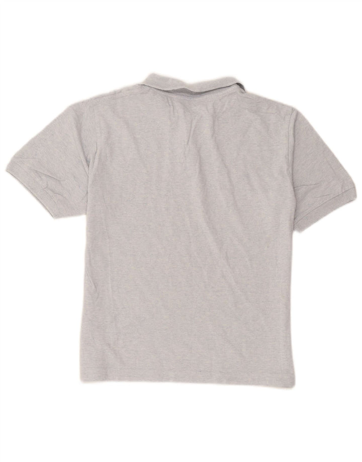 Kappa Herren-Poloshirt, klein, blau gefleckte Baumwolle