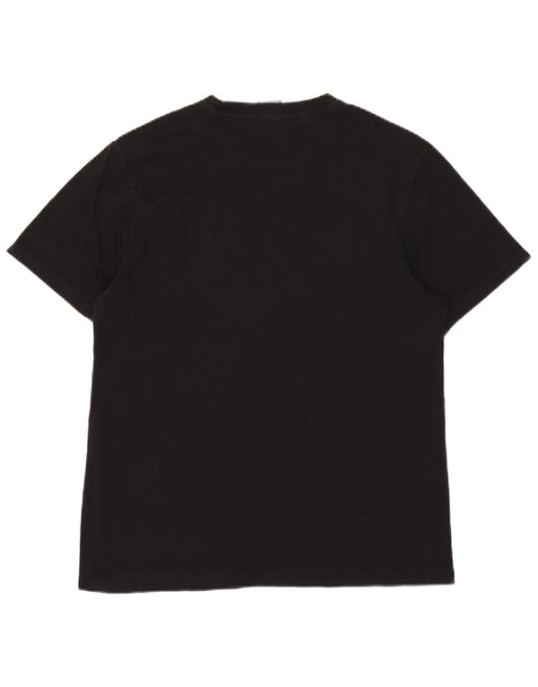 Champion Herren T-Shirt mit Grafik, mittelgroß, Schwarz