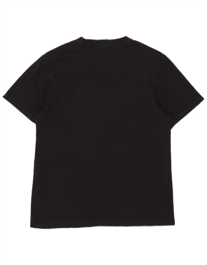 Champion Herren T-Shirt mit Grafik, mittelgroß, Schwarz