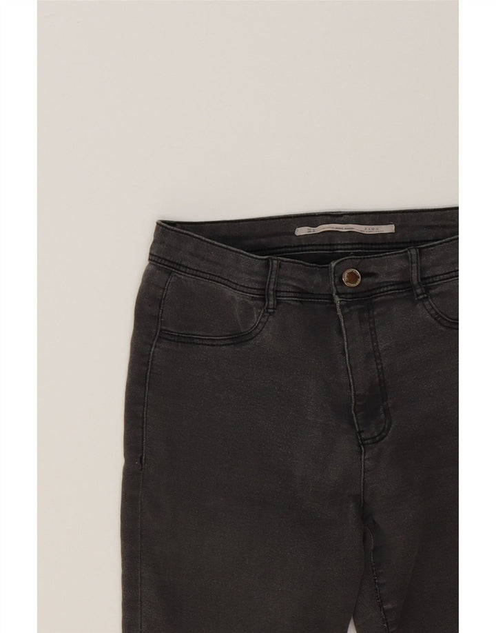 ZARA Womens Distressed Legging Jeans W26 L29  Grey Vintage Zara and Second-Hand Zara from Messina Hembry 